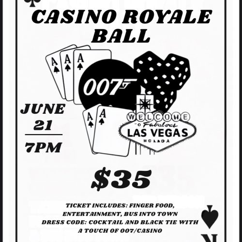 Casino Royale Ball Ticket