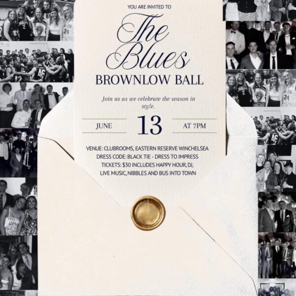 Blues Ball Ticket